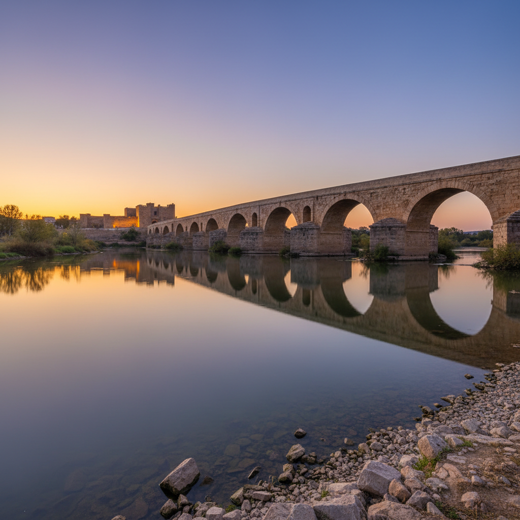 Mérida — Ponte Romana sobre o Rio Guadiana