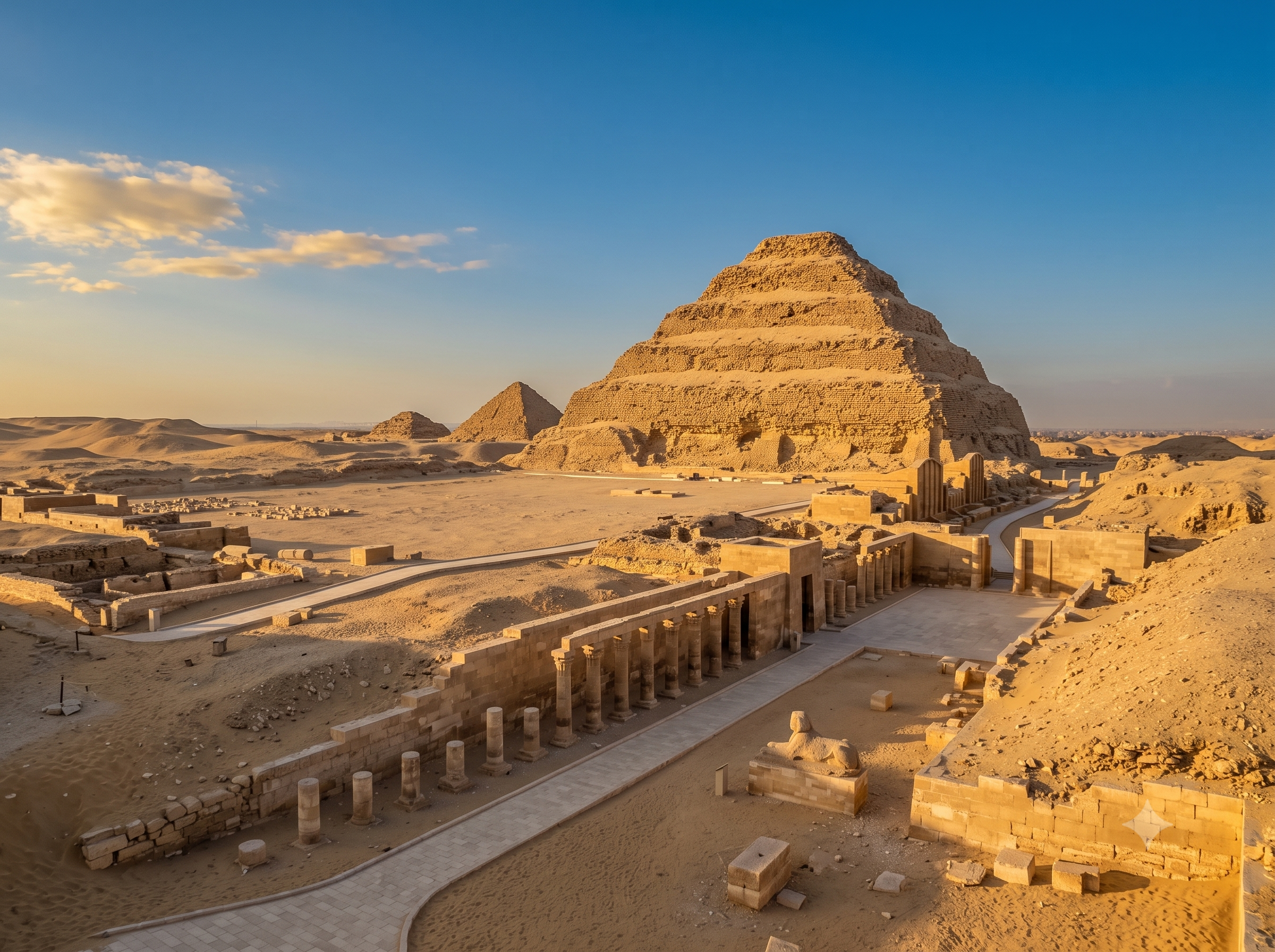 Saqqara - Pirâmide de Djoser